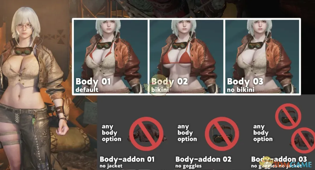 《怪物猎人：荒野》性感的启动鹰之心套装MOD