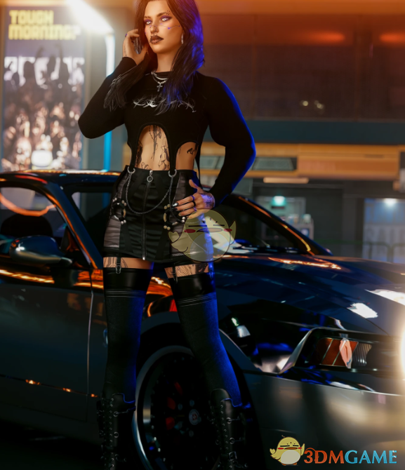 《赛博朋克2077》街头装束MOD