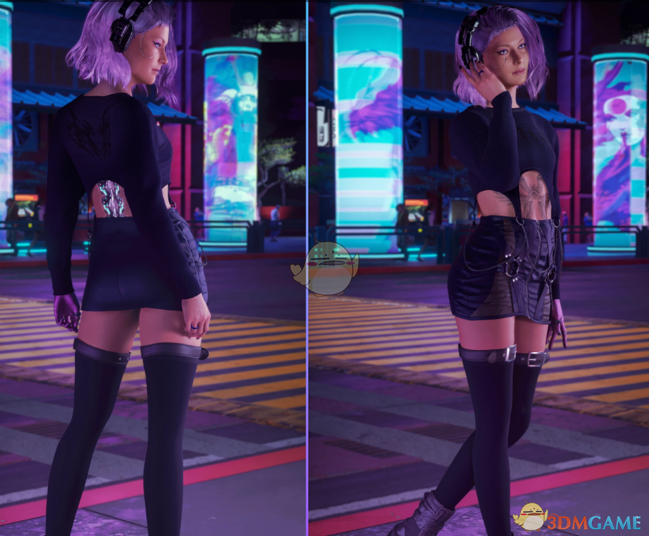 《赛博朋克2077》街头装束MOD