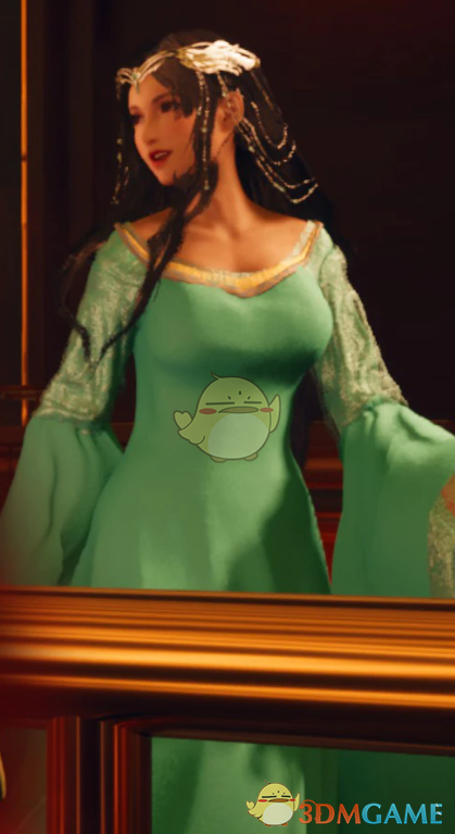 《最终幻想7：重生》蒂法的指环王阿尔温裙装MOD