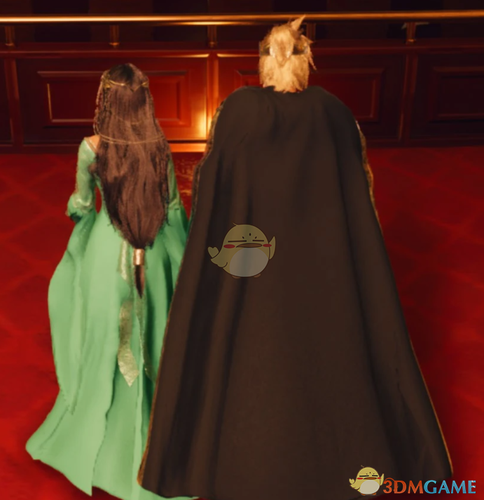 《最终幻想7：重生》蒂法的指环王阿尔温裙装MOD