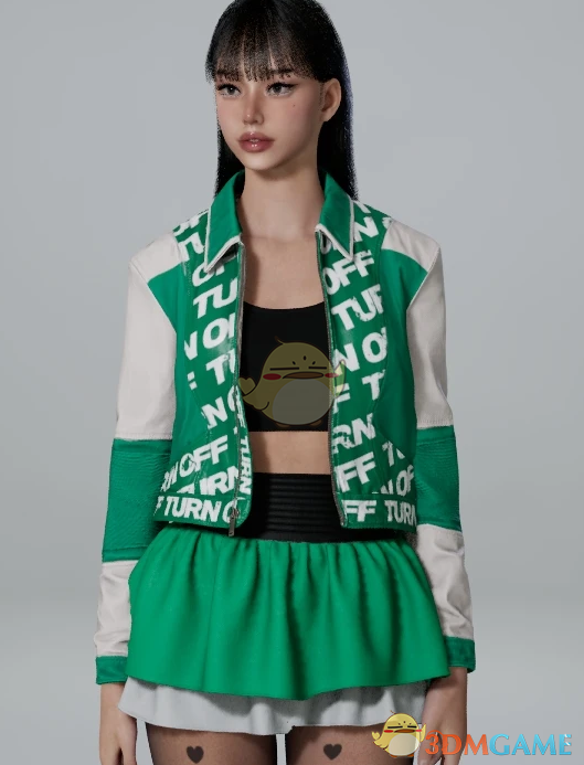 《InZOI》高腰蓬松半身裙MOD