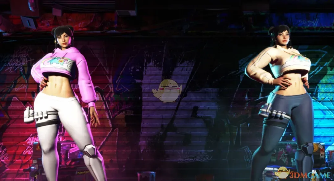 《街头霸王6》春丽的彩虹引爆者套装MOD