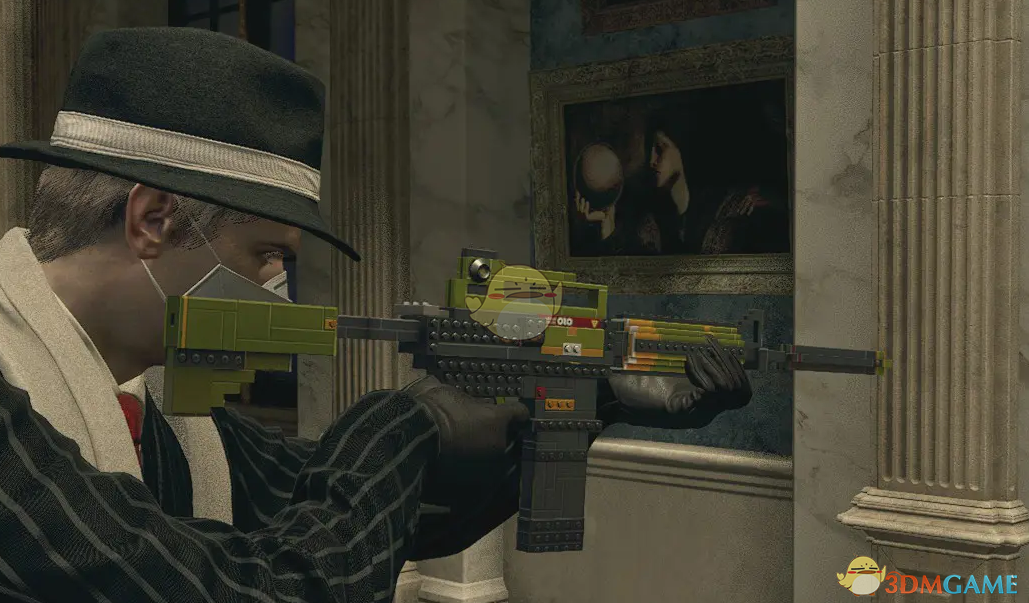 《生化危机4：重制版》CSGO乐高积木M4A1步枪MOD