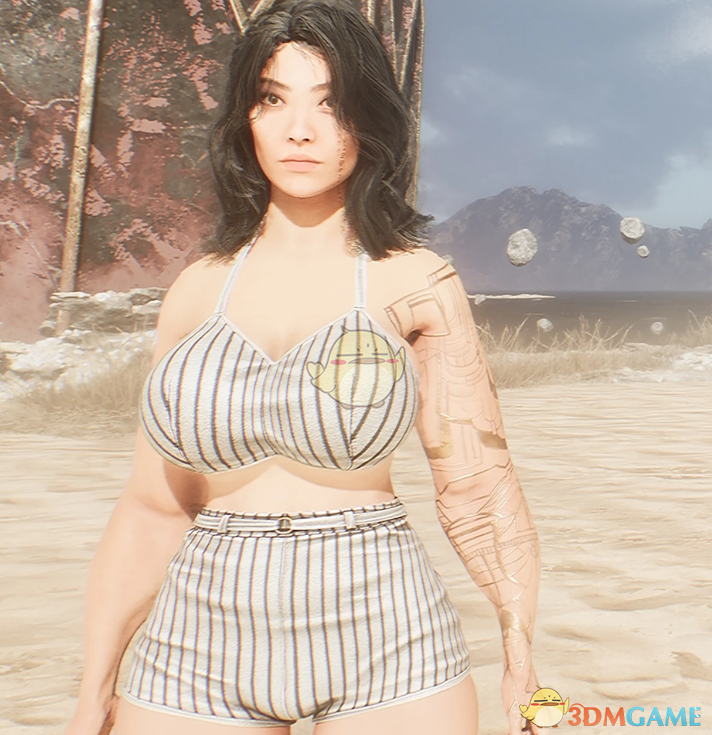 《光与影：33号远征队》吕涅丰满的泳装MOD