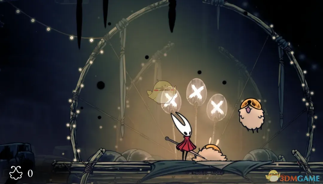 《空洞骑士：丝之歌》更简单的跳蚤游戏MOD