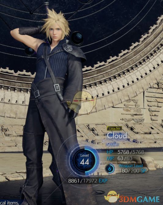 《最终幻想7：重生》克劳德的圣子降临猎狼装MOD