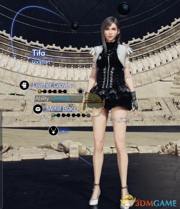 《最终幻想7：重生》蒂法的哥特风短裙MOD
