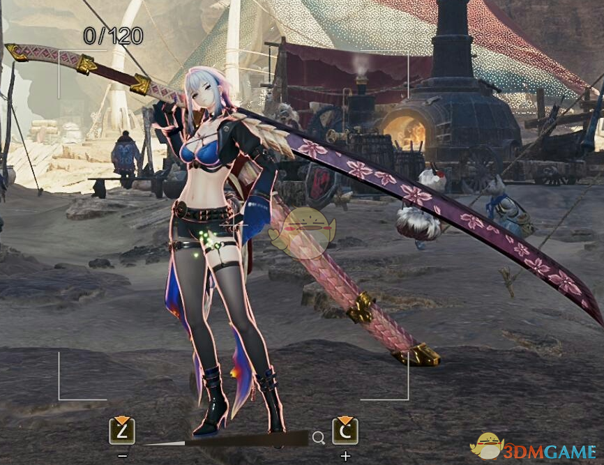 《怪物猎人：荒野》鸣潮嘉贝莉娜外观MOD