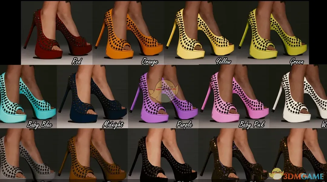 《赛博朋克2077》迷你高跟鞋包MOD