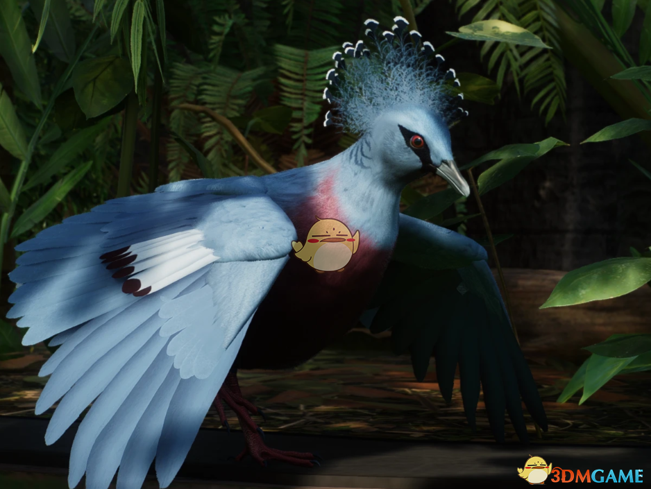 《动物园之星》新物种维多利亚凤冠鸽MOD