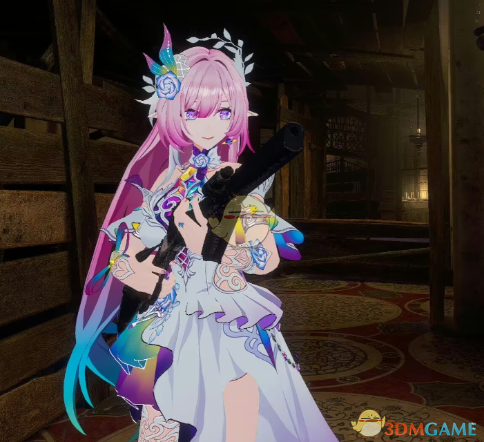 《生化危机4：重制版》崩坏星穹铁道昔涟替换里昂MOD