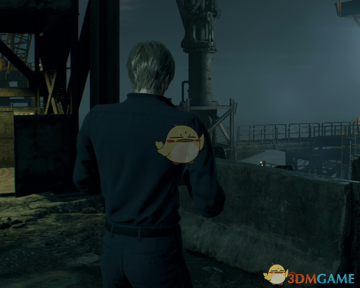 《生化危机4：重制版》里昂的如龙8桐生一马服装MOD