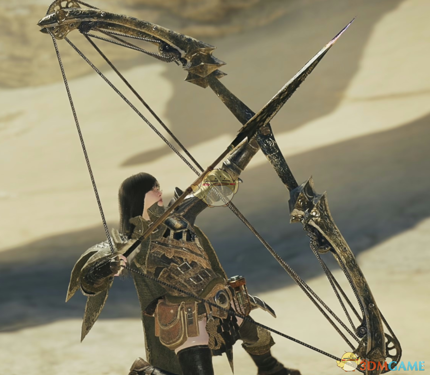 《怪物猎人：荒野》艾尔登法环滑轮弓MOD