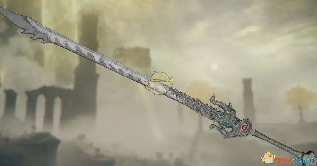 《艾尔登法环》黑神话悟空青背龙长刃MOD