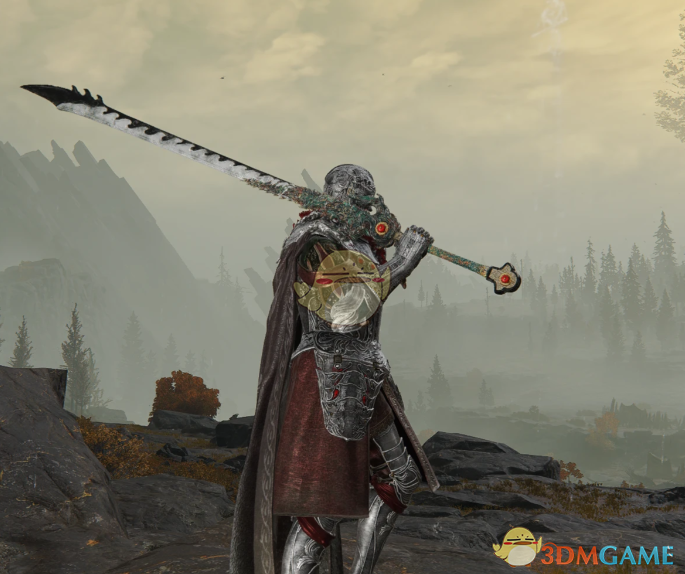 《艾尔登法环》黑神话悟空青背龙长刃MOD