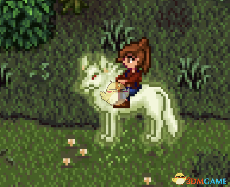 《星露谷物语》幽灵狼坐骑MOD