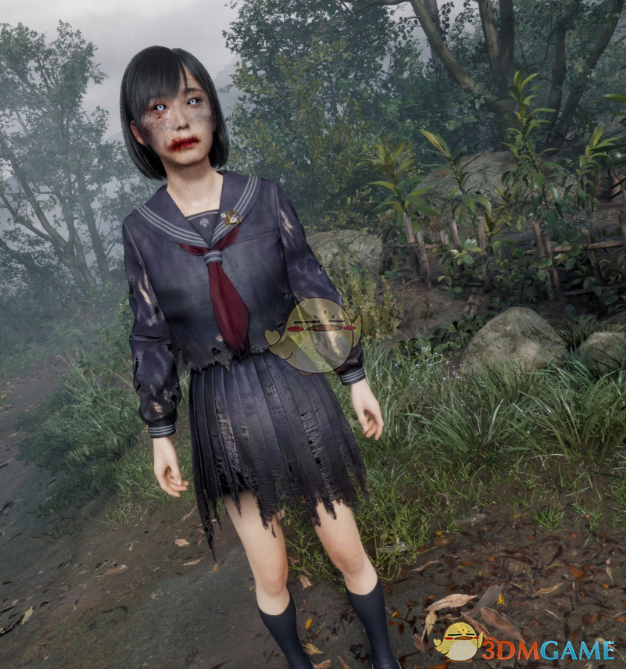 《寂静岭f》雏子的破损化JK制服MOD