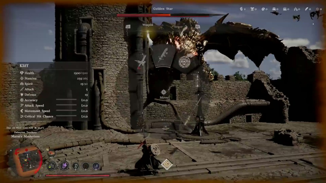 《红色沙漠》全新9分钟实机 大战机械黄金巨龙