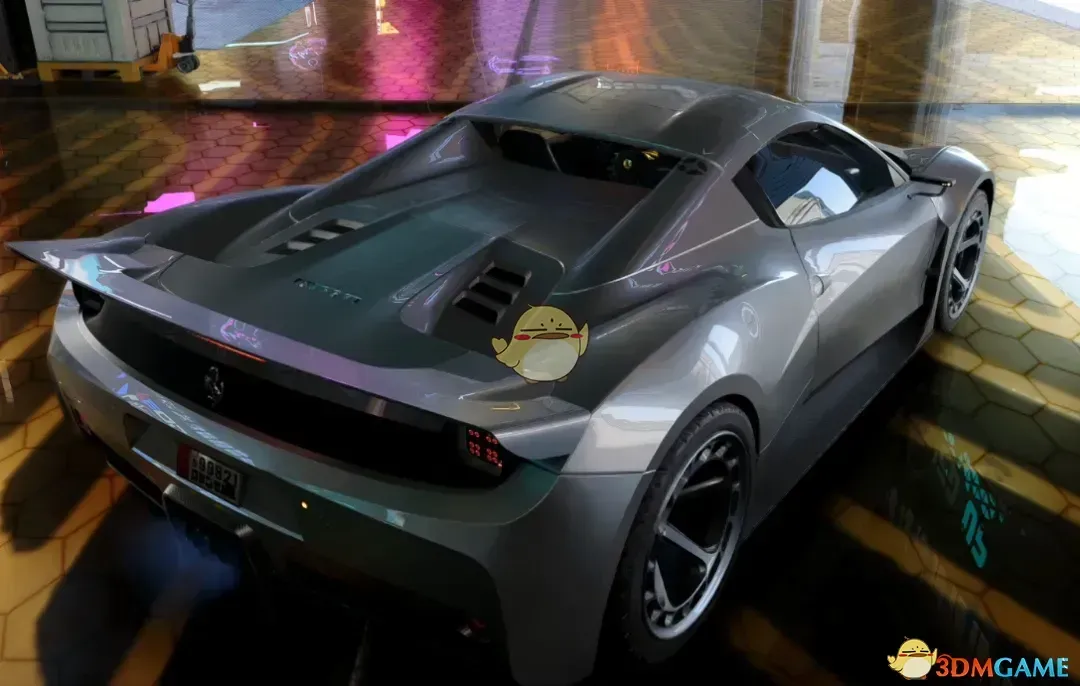 《赛博朋克2077》法拉利458 spider WBK 超级跑车MOD