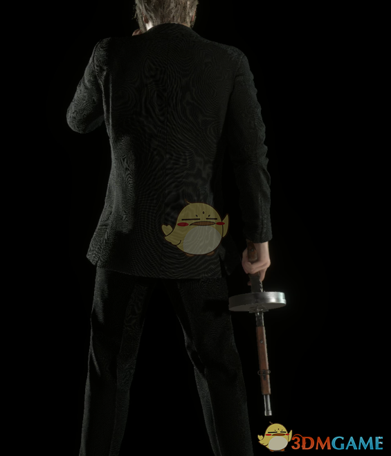 《生化危机4：重制版》里昂的黑色西装MOD