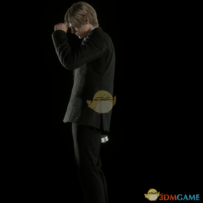 《生化危机4：重制版》里昂的黑色西装MOD