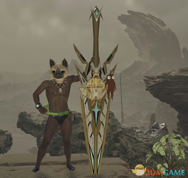 《怪物猎人：荒野》异度之刃光的天之圣杯MOD