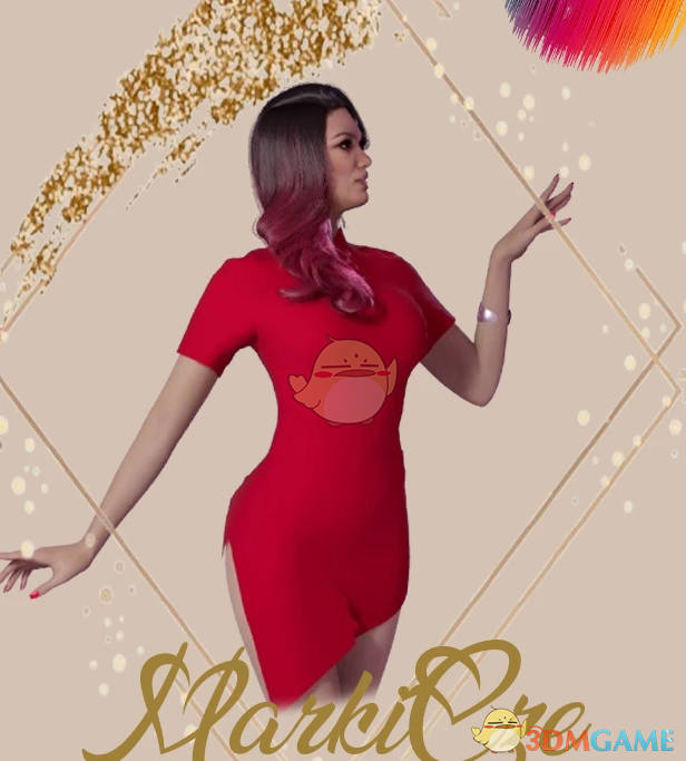 《InZOI》旗袍连衣裙MOD