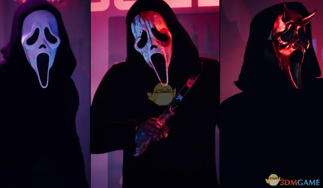 《赛博朋克2077》惊声尖叫鬼面套装MOD