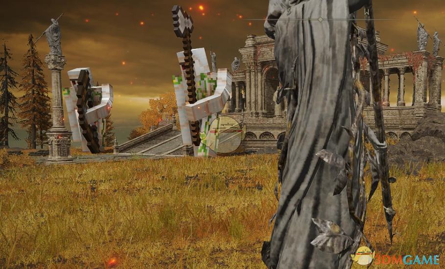 《艾尔登法环》我的世界铁傀儡替换魔像MOD