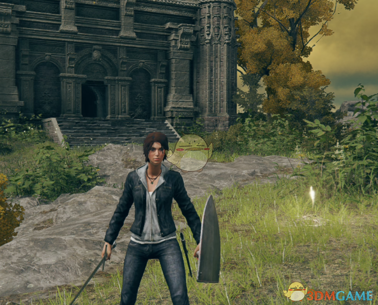 《艾尔登法环》古墓丽影劳拉·克劳馥外观MOD