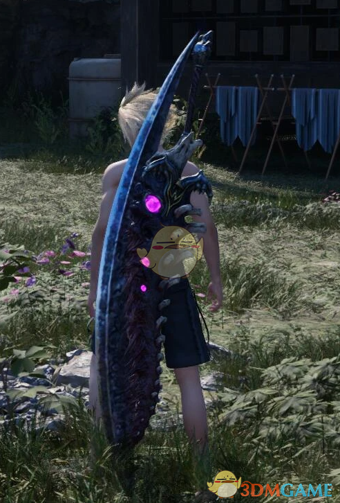 《最终幻想7：重生》克劳德的鬼泣5斯巴达之剑MOD