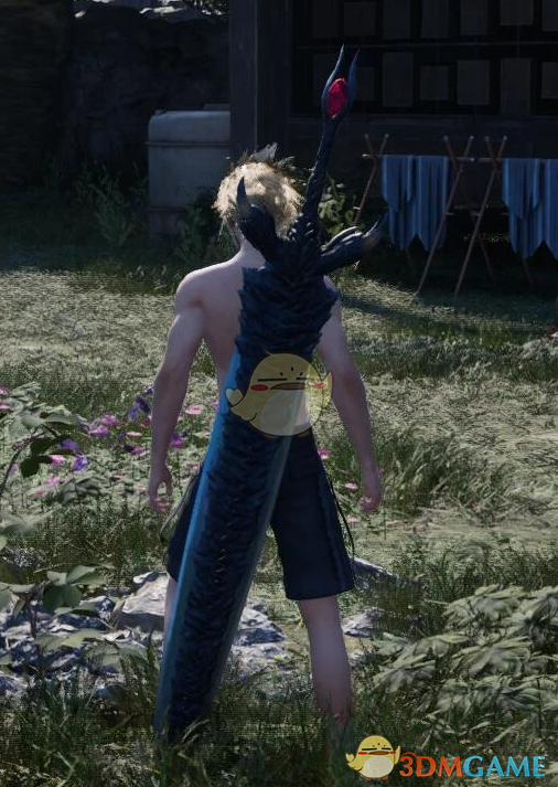 《最终幻想7：重生》克劳德的鬼泣5魔剑但丁MOD