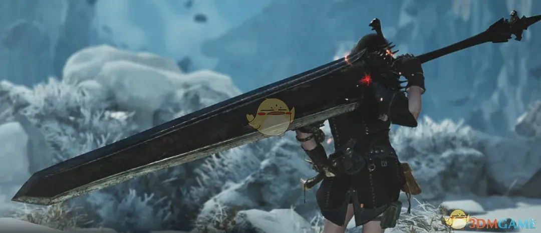 《怪物猎人：荒野》最终幻想14影渊大剑MOD