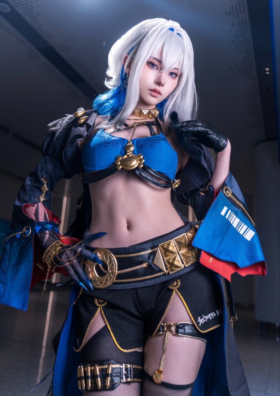 《生化危机》艾达王COS美照 黑丝大腿超性感！