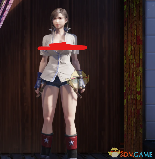 《最终幻想7：重生》蒂法的铁拳风间飞鸟服装MOD