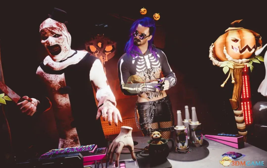 《赛博朋克2077》万圣节道具包MOD