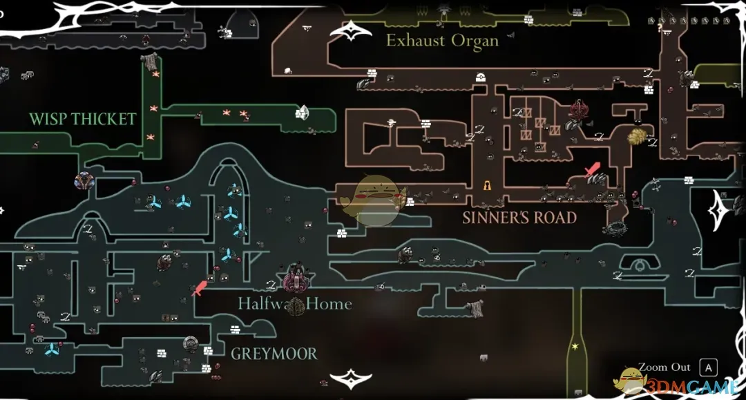 《空洞骑士：丝之歌》完美主义者地图MOD