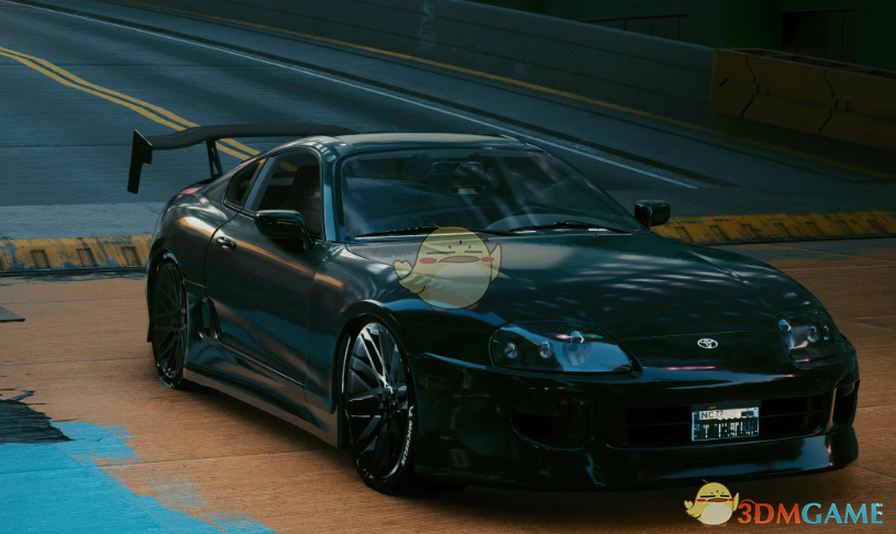 《赛博朋克2077》丰田 Supra 跑车MOD