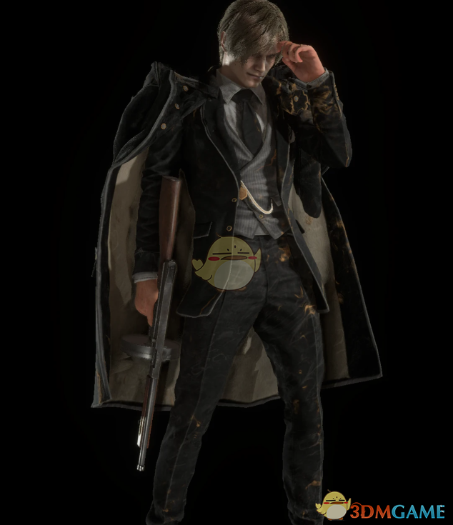 《生化危机4：重制版》里昂的光与影雷诺阿探险西装MOD