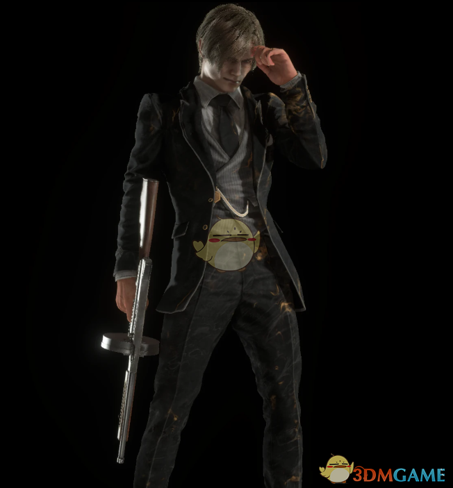 《生化危机4：重制版》里昂的光与影雷诺阿探险西装MOD