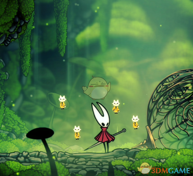 《空洞骑士：丝之歌》九日羿齿轮蜂MOD