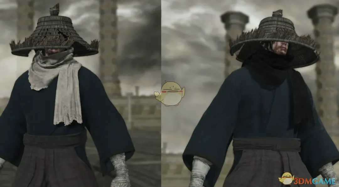 《艾尔登法环》对马岛之魂浪人服装MOD