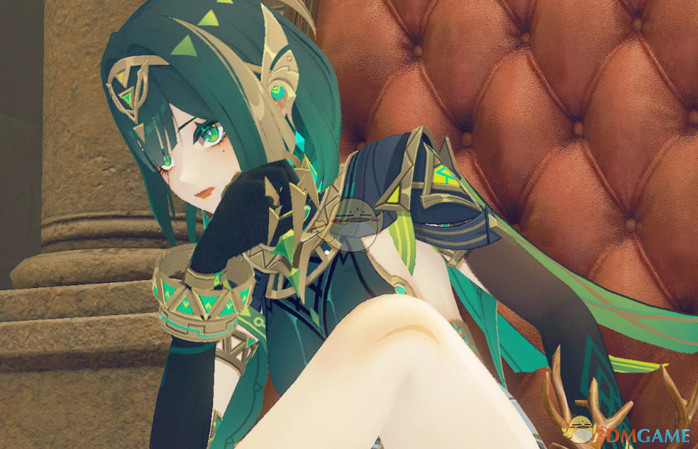 《生化危机4：重制版》原神奈芙尔替换里昂MOD