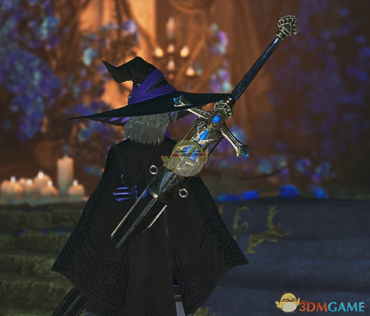 《怪物猎人：荒野》艾尔登法环卡利亚魔法巨剑MOD