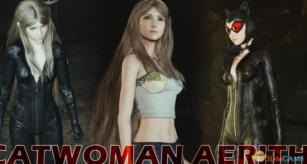 《最终幻想7：重生》爱丽丝的性感猫女紧身衣MOD