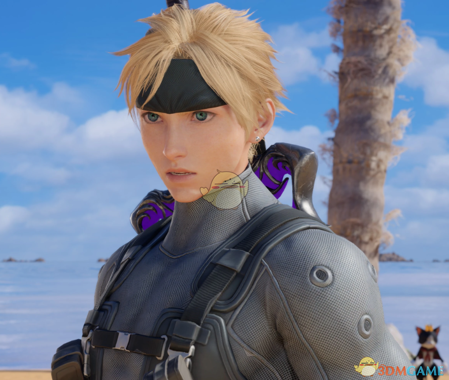 《最终幻想7：重生》克劳德的合金装备蛇作战服MOD