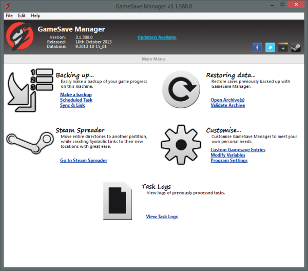 GameSave Manager3.1.571.0