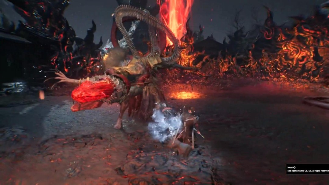 《仁王3》全新视频 大Boss蛇骨婆非常强悍