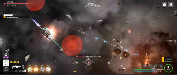 《弹道星际》demo